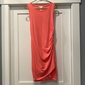 Leith pink bodycon dress- size M